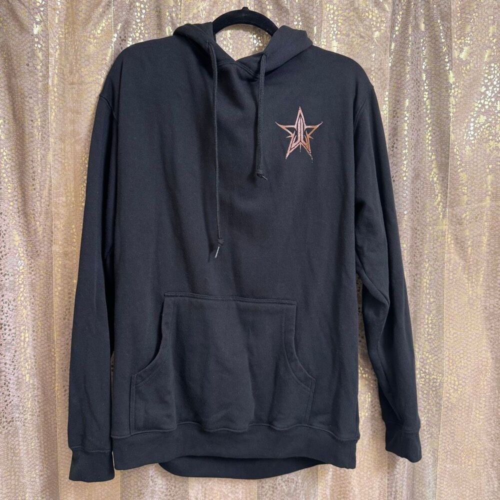 Jeffree Star Unisex Black Exclusive Halloween Black Widow Spider Hoodie‎ Med